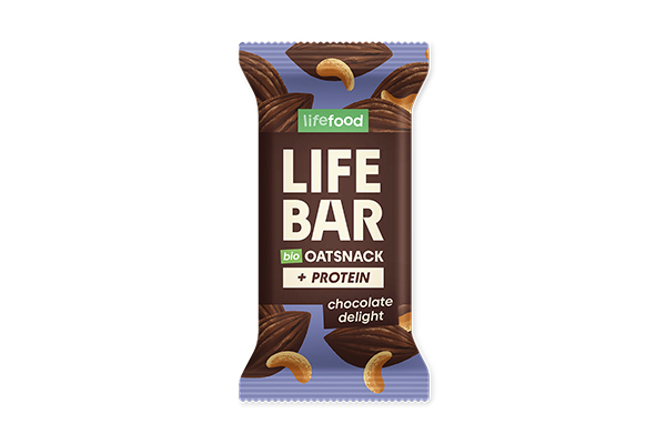 BIO LIFEBAR Oat Snack protein chocolate delight