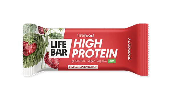 LIFEBAR Protein Erdbeere BIO