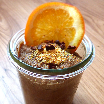 Orangen-Chia-Pudding