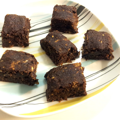 Rohkost Brownies