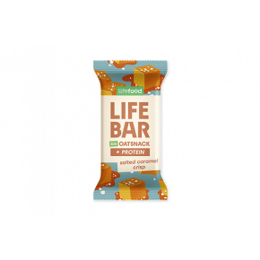 BIO LIFEBAR Oat Snack protein salted caramel crisp