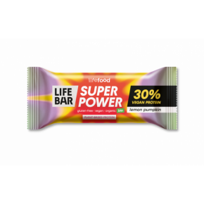 LIFEBAR Super Power Kürbiskern Zitrone BIO